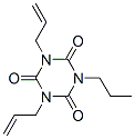 Isocyanuric acid diallyl n-propyl ester Structure,5320-25-2Structure