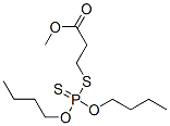 3-[(Dibutoxyphosphinothioyl)thio]propionic acid methyl ester Structure,53214-11-2Structure