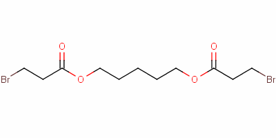 Pentane-1,5-diyl bis(3-bromopropionate) Structure,53219-90-2Structure