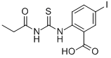 5-Iodo-2-[[[(1-oxopropyl)amino]thioxomethyl ]amino]-benzoic acid Structure,532385-20-9Structure