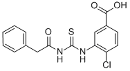 4-Chloro-3-[[[(phenylacetyl)amino]thioxomethyl ]amino]-benzoic acid Structure,532386-24-6Structure