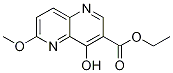 Ethyl 6-methoxy-4-oxo-1,4-dihydro-1,5-naphthyridine-3-carboxylate Structure,53241-92-2Structure