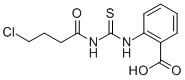 2-[[[(4-Chloro-1-oxobutyl)amino]thioxomethyl ]amino]-benzoic acid Structure,532414-68-9Structure