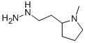 2-(2-Hydrazinoethyl)-1-methylpyrrolidine Structure,53242-81-2Structure