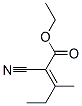 Ethyl 2-cyano-3-methyl-2-pentenoate Structure,53246-72-3Structure