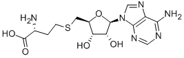 (R)-2-amino-4-((((2s,3s,4r,5r)-5-(6-amino-9h-purin-9-yl)-3,4-dihydroxytetrahydrofuran-2-yl)methyl)thio)butanoicacid Structure,53276-26-9Structure