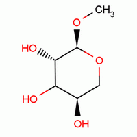 Methyl-beta-d-arabinopyranoside Structure,5328-63-2Structure