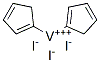 Bis(cyclopentadienyl)vanadium iodide Structure,53291-02-4Structure