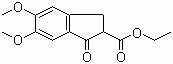 5,6-二甲氧基-1-茚酮-2-羧酸乙酯結(jié)構(gòu)式_53295-44-6結(jié)構(gòu)式