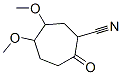 Cycloheptanecarbonitrile,5,6-dimethoxy-2-oxo-(9ci) Structure,532971-14-5Structure