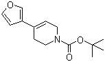 4-(3-Furanyl)-3,6-dihydro-1(2h)-pyridinecarboxylic acid tert-butyl ester Structure,532991-47-2Structure