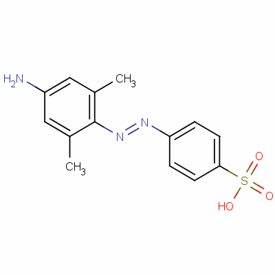 P-[(4-amino-2,5-xylyl)azo]benzenesulphonic acid Structure,53305-44-5Structure