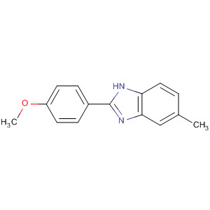 2-(4-Methoxyphenyl)-5-methyl-1h-benzoimidazole Structure,53314-16-2Structure