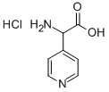 Amino-pyridin-4-yl-acetic acid HCl Structure,53339-65-4Structure