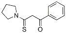 Pyrrolidine, 1-(3-oxo-3-phenyl-1-thioxopropyl)- (9ci) Structure,53354-70-4Structure