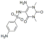 4-氨基-N-(6-氨基-1,3-二甲基-2,4-二氧代-1,2,3,4-四氫嘧啶-5-基)苯磺酰胺結(jié)構(gòu)式_53385-40-3結(jié)構(gòu)式