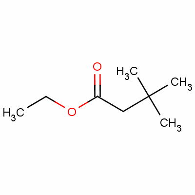 3,3-二甲基丁酸乙酯結(jié)構(gòu)式_5340-78-3結(jié)構(gòu)式