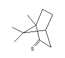 (1R)-(-)-硫代樟腦結(jié)構(gòu)式_53402-10-1結(jié)構(gòu)式