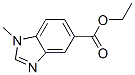 1H-Benzimidazole-5-carboxylic acid, 1-methyl-, ethyl ester Structure,53484-19-8Structure