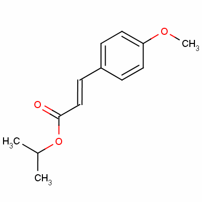 Isopropyl (e)-p-methoxycinnamate Structure,53484-51-8Structure