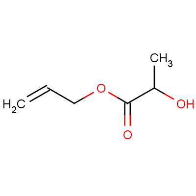 Allyl 2-hydroxypropanoate Structure,5349-55-3Structure