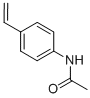 N-(4-vinyl-phenyl)-acetamide Structure,53498-47-8Structure