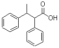 Benzenepropanoic acid, b-methyl-a-phenyl-, (ar,br)-rel- Structure,5350-86-7Structure