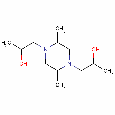 Alpha,alpha’,2,5-tetramethylpiperazine-1,4-diethanol Structure,53503-90-5Structure