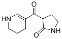 3-[(1,4,5,6-Tetrahydropyridin-3-yl)carbonyl ]pyrrolidin-2-one Structure,53508-14-8Structure