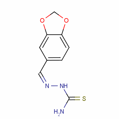 Hydrazinecarbothioamide,2-(1,3-benzodioxol-5-ylmethylene)- Structure,5351-85-9Structure