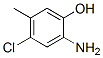 2-Amino-4-chloro-5-methyl phenol Structure,53524-27-9Structure