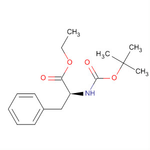 N-[(1,1-dimethylethoxy)carbonyl]-l-phenylalanine ethyl ester Structure,53588-99-1Structure