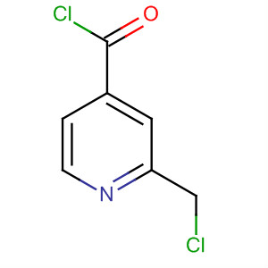 4-Pyridinecarbonyl chloride,2-(chloromethyl)-(9ci) Structure,535924-25-5Structure