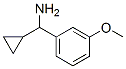 Alpha-cyclopropyl-3-methoxy-benzenemethanamine Structure,535925-81-6Structure