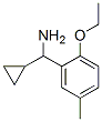 Benzenemethanamine,alpha-cyclopropyl-2-ethoxy-5-methyl-(9ci) Structure,535926-40-0Structure