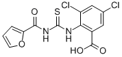 3,5-Dichloro-2-[[[(2-furanylcarbonyl)amino]thioxomethyl ]amino]-benzoic acid Structure,535946-45-3Structure