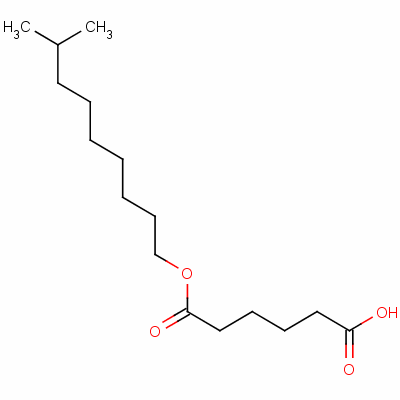 Isodecyl hydrogen adipate Structure,53595-56-5Structure