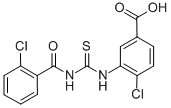 4-Chloro-3-[[[(2-chlorobenzoyl)amino]thioxomethyl ]amino]-benzoic acid Structure,535978-55-3Structure