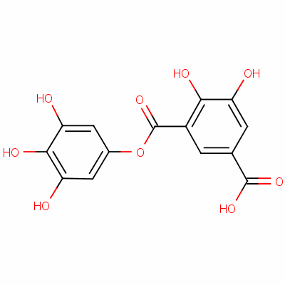 Digallic acid Structure,536-08-3Structure