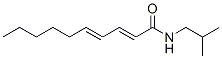 (2E,4e)-n-(2-methylpropyl)deca-2,4-dienamide Structure,53608-76-7Structure