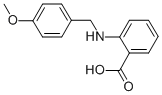 2-(4-Methoxybenzylamino)benzoic acid Structure,5363-29-1Structure