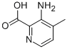 3-Amino-4-methyl-2-pyridinecarboxylic acid Structure,53636-30-9Structure