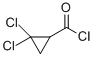 2,2-Dichlorocyclopropanecarbonyl chloride Structure,5365-15-1Structure