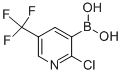 2-Chloro-5-(trifluoromethyl)pyridine-3-boronic acid Structure,536693-96-6Structure