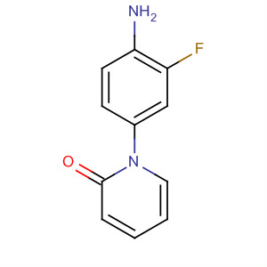 1-(4-Amino-3-fluorophenyl)pyridin-2(1h)-one Structure,536747-52-1Structure