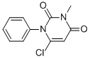 6-Chloro-3-methyl-1-phenyl-1h-pyrimidine- 2,4-dione Structure,53680-90-3Structure