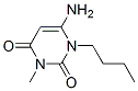 6-Amino-1-butyl-3-methyl-1h-pyrimidine-2,4-dione Structure,53681-50-8Structure