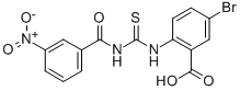 5-Bromo-2-[[[(3-nitrobenzoyl)amino]thioxomethyl ]amino]-benzoic acid Structure,536978-34-4Structure