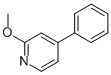 2-Methoxy-4-phenylpyridine Structure,53698-46-7Structure