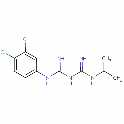 氯丙胍結(jié)構(gòu)式_537-21-3結(jié)構(gòu)式